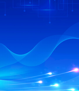 蓝色科技风动态背景图