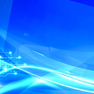 蓝色科技风抽象线条背景