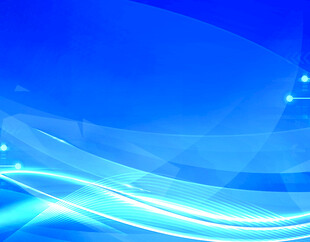 蓝色动感线条科技背景图