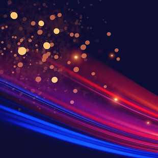 炫彩流光背景图