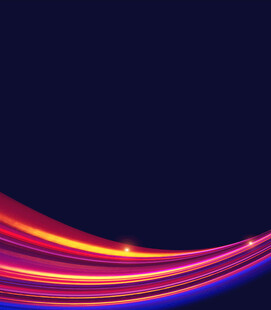 炫彩流动光线背景图