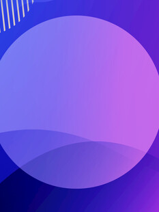 渐变紫色几何抽象背景图