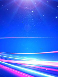 梦幻炫彩光线星空背景图