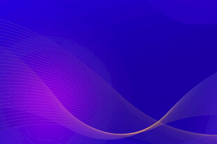 梦幻紫色渐变波浪背景