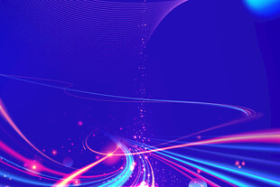 炫彩流光科技背景图案