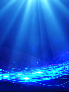 蓝色梦幻光线背景特效