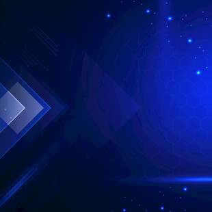 蓝色几何抽象背景图案