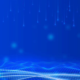 蓝色科技感线条背景画面