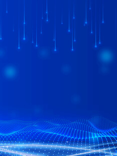 科技感蓝色线条背景画面