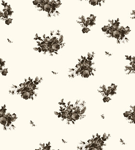 复古花卉图案无缝背景