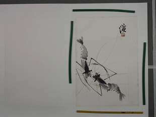 齐白石水墨虾画灵动写意之美