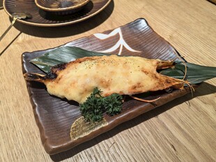 日式炸鱼摆盘精致