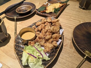 美味日式炸物拼盘