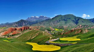山间多彩美景高尔夫球场