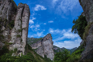 壮丽峡谷自然风光