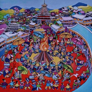 游乐园插画