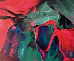 抽象油画