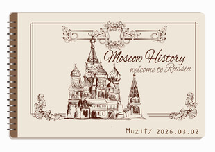 线圈本 风景素描画