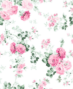 粉色花卉图案背景