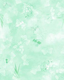 淡绿色梦幻植物纹理背景