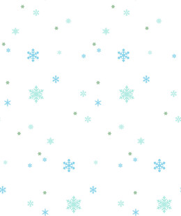 清新雪花图案背景
