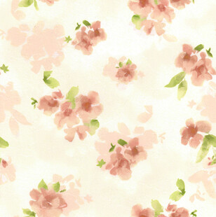 粉色花卉图案背景纹理