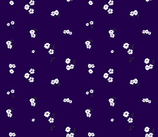 深蓝色底白色碎花图案