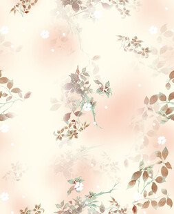 淡粉色花卉纹理背景图案
