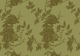 复古花卉纹理背景图案