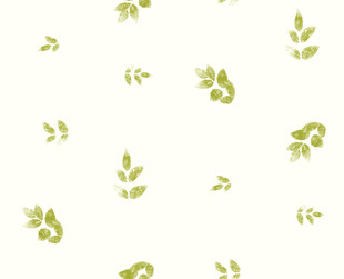 清新绿叶图案背景纹理