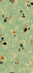 复古花卉图案背景纹理