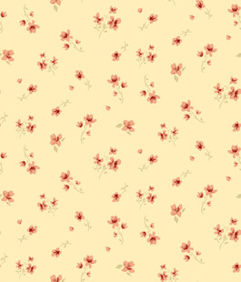 小碎花黄色背景图案