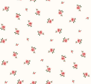 白色背景的小碎花图案