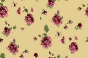 复古花卉图案背景