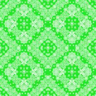 绿色几何图案无缝背景