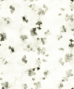 水墨风格抽象花卉图案