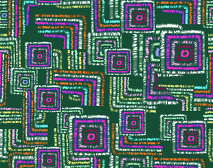 多彩电路板图案纹理