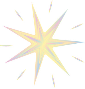 梦幻炫彩星星图案