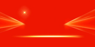 红色炫光舞台背景图