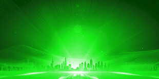 绿色炫光背景特效图