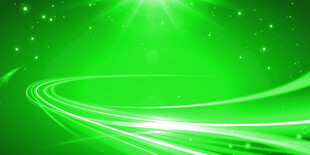 绿色炫光动感线条背景