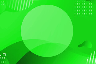 绿色几何抽象背景图案