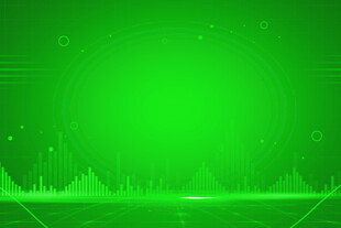 绿色科技风抽象背景图