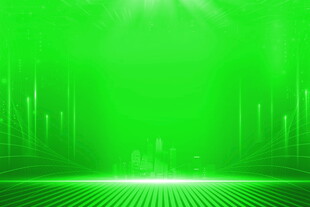 绿色科技感光线背景