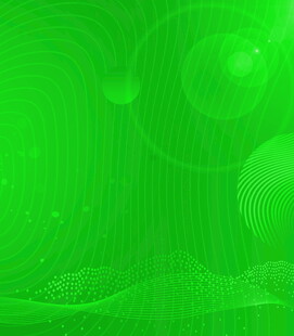 绿色渐变抽象几何背景图