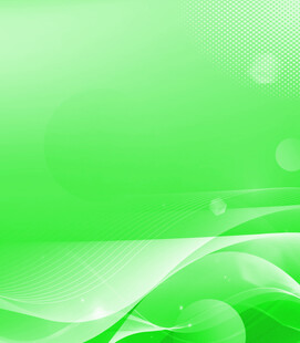 清新绿色波浪背景图