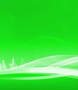 绿色背景抽象线条景观