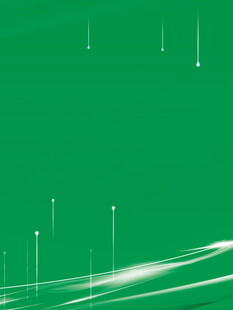 绿色背景下的线条光影效果