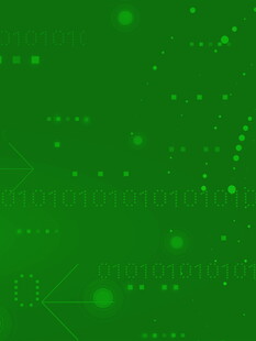 绿色科技动感粒子背景图