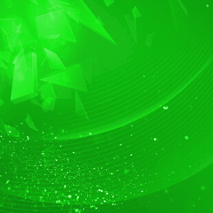 梦幻绿色光影背景图